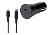 Mobiel - Adapters & Opladers - Nedis car power adapter - 24 pin USB-C - 20 Watt - CCPDL20W111BK