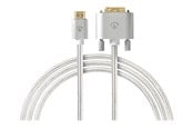 Beelscherm- en tv-kabel - Nedis adapter cable - 2 m - CCTB34800AL20