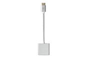 Beelscherm- en tv-kabel - Nedis adapter - 20 cm - CCTB34900AL02