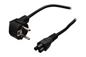 Voedingskabel (intern) - Nedis - power cable - power CEE 7/7 to IEC 60320 C5 - 2 m - CEGB10100BK20