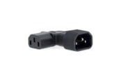 Kabels - diversen - Nedis Extension Plug | IEC-320-C13 | IEC-320-C14 | Angled Left - CEGB11903BK