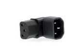 Kabels - diversen - Nedis Extension Plug | EC-320-C13 | IEC-320-C14 | Angled 90° - CEGB1190BK
