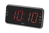 DAB & Wekkerradio - Nedis CLAR004BK - clock radio - AM/FM - CLAR004BK