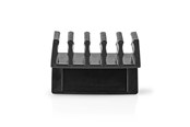 Kabelgoot, Kabelhoes & Kabelbinders - Nedis CMGC21052BK cable organizer - CMGC21052BK