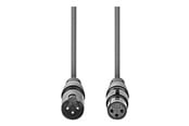 Beelscherm- en tv-kabel - Nedis OnStage series DMX cable - 10 m - COTG15012GY100