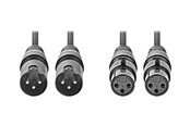Audiokabel - Nedis OnStage series audio extension cable - 50 cm - COTH15030GY05