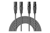 Audiokabel - Nedis OnStage series audio extension cable - 5 m - COTH15030GY50