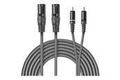 Audiokabel - Nedis OnStage series audio cable - 3 m - COTH15210GY30