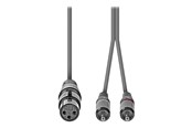 Audiokabel - Nedis OnStage series audio cable - 1.5 m - COTH15220GY15