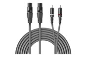 Audiokabel - Nedis OnStage series audio cable - 1.5 m - COTH15230GY15
