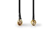 Antennekabel / connector - Nedis CSGB02010BK20 coaxial cable - CSGB02010BK20