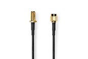 Antennekabel / connector - Nedis CSGB02010BK30 coaxial cable - CSGB02010BK30