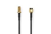 Antennekabel / connector - Nedis CSGB02010BK50 coaxial cable - CSGB02010BK50