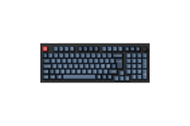 Toetsenbord - Keychron V5 MAX QMK/VIA Wireless RGB Hot Swap Jupiter Red - Carbon Black - Gaming toetsenbord - Noords - Zwart - V5M-D1-BO