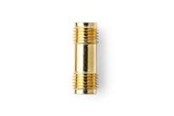 Antennekabel / connector - Nedis SMA adapter | SMA Female | SMA Female | Gold Plated | 50 Ohm - CSGB02940GD