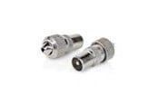 Antennekabel / connector - Nedis IEC (Coax) Connector | Straight | Male | Nickel Plated | 75 Ohm - CSGB40902ME