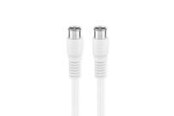 Antennekabel / connector - Nedis Satellite & Antenna Cable | F Male | F Male | Nickel Plated - CSGB41300WT10