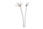 Kabels - diversen - Nedis Coax / CAT6 Combination Cable - bulk aerial/network cable - 25 m - CSGG4500WT250