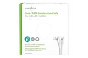 Kabels - diversen - Nedis Coax / CAT6 Combination Cable - bulk aerial/network cable - 50 m - CSGG4500WT500