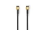 Antennekabel / connector - Nedis CSGL02000BK10 coaxial cable - CSGL02000BK10
