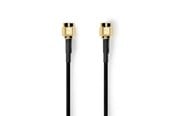 Antennekabel / connector - Nedis CSGL02000BK20 coaxial cable - CSGL02000BK20