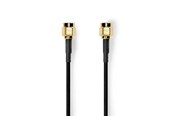 Antennekabel / connector - Nedis CSGL02000BK50 coaxial cable - CSGL02000BK50
