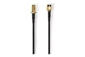 Antennekabel / connector - Nedis CSGL02210BK20 coaxial cable - CSGL02210BK20