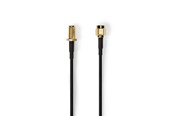 Antennekabel / connector - Nedis CSGL02210BK30 coaxial cable - CSGL02210BK30