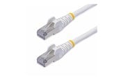 Netwerk - kabel - StarTech.com 12m White CAT8 Ethernet Cable Snagless S/FTP 25G/40G - patch cable - 12 m - white - Wit - 12m - NLWH-12M-CAT8-PATCH