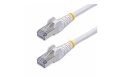Netwerk - kabel - StarTech.com 5m White CAT8 Ethernet Cable Snagless S/FTP 25G/40G - patch cable - 5 m - white - Wit - 5m - NLWH-5M-CAT8-PATCH