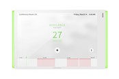 Smart Home - Crestron Electronics Crestron TSW-770-LB-W-S - meeting room availability light bar - smooth white - TSW-770-LB-W-S