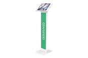 Monitorbevestiging - Compulocks enclosure - for tablet - brandable - white - 140W13PAPX4W
