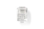 Telefoonkabel - Nedis Telecom Connector | Connector type: RJ11 | Straight - CTGB90923TP