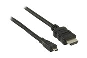 Beelscherm- en tv-kabel - Nedis HDMI cable with Ethernet - 2 m - CVGB34700BK20