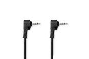 Audiokabel - Nedis Audio Video Cable | 3.5 mm Male | Nickel Plated | 2.00 m | Round | PVC | Black - CVGL22000BK20