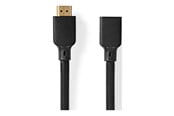 Beelscherm- en tv-kabel - Nedis HDMI extension cable with Ethernet - 2 m - CVGP35090BK20