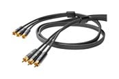 Beelscherm- en tv-kabel - Nedis video / audio cable - composite video / audio - CVTB24300GY20