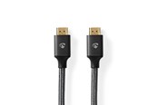 Beelscherm- en tv-kabel - Nedis CVTB34000GY100 HDMI cable - CVTB34000GY100