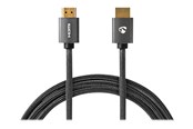 Beelscherm- en tv-kabel - Nedis HDMI cable with Ethernet - 5 m - CVTB34000GY50