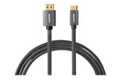 Beelscherm- en tv-kabel - Nedis HDMI cable with Ethernet - 2 m - CVTB34500GY20