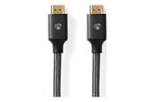Beelscherm- en tv-kabel - Nedis HDMI cable with Ethernet - 3 m - CVTB35000GY30