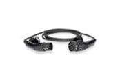 Voedingskabel (extern) - Nedis Electric Vehicle Cable | Cable Type 2 | 16 A | 11000 W | 3-Phases | 5.00 m | Black - EVCA11KWBK50