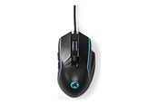 Muis - Nedis Gaming - mouse - USB - black - Muis - Optisch - 6 knoppen - Zwart - GMWD510BK