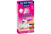 Katten - Vitakraft Liquid Snack Multipack Chicken + Beef 15g (16-Pack) - 58554