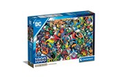 Puzzels - Clementoni DC Comics Justice League "Impossible" Challenge Jigsaw Puzzle (1000) - 39863