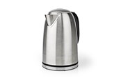 Waterkoker - Nedis Waterkoker KAWK350EAL electric kettle - Zilver - 2200 W - KAWK350EAL