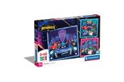 Puzzels - Clementoni Jigsaw Puzzle Super Color Square Batwheels 3x48pcs. Vloer - 25307
