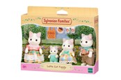 Pop, teddybeer en materiaal - Sylvanian Families Latte Cat Family - 5738