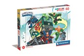 Puzzels - Clementoni Jigsaw Puzzle Super Color DC Comics 60 pcs. Vloer - 26066