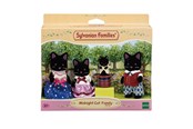 Pop, teddybeer en materiaal - Sylvanian Families Midnight Cat Family - 5530